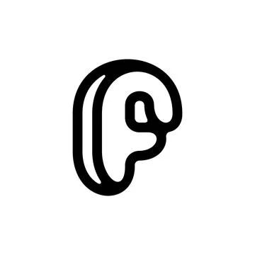 Letter F logo Stock Illustration