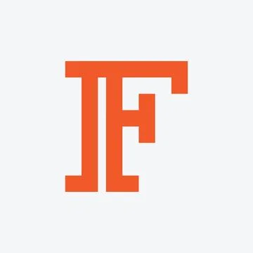 Letter F logo Stock Illustration