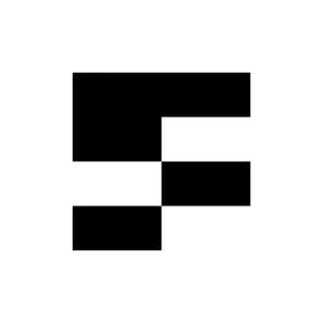 Letter F logo Stock Illustration