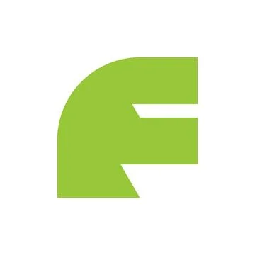 Letter F logo Stock Illustration