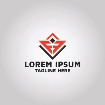 Letter FF initial FF Vector logo design idea Stock Illustration