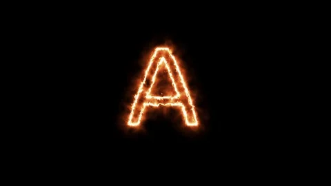 LETTER A Stock Footage 101274289