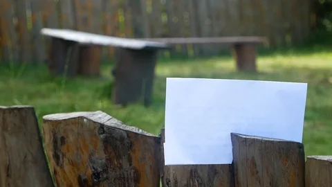 Letter to friend. Mail Stock Footage 95111388