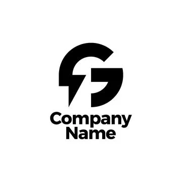 Letter G Bold Logo Stock Illustration