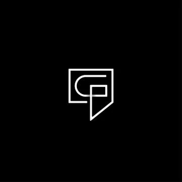 Letter G Chat Logo Template Vector Design Stock Illustration