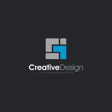 Letter G Design Initial G Vector Design Logo Emblem Stock Illustration