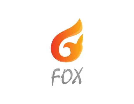 Letter G fox logo Stock Illustration