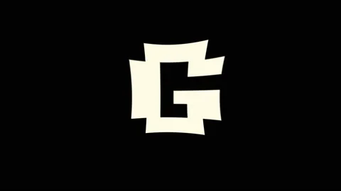 Letter G glitch animation. Stock-Footage 169619493