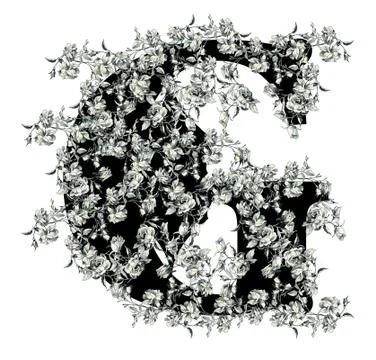 Letter "g". Stock Illustration