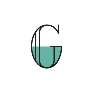 A letter g Stock Illustration