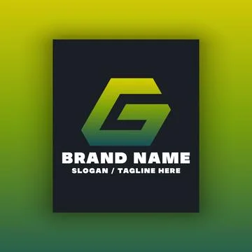 Letter G logo design template イラスト素材