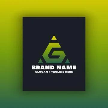 Letter G logo design template イラスト素材