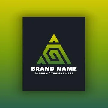 Letter G logo design template Illustrazione stock