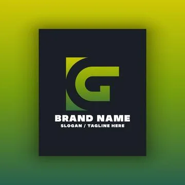 Letter G logo design template イラスト素材