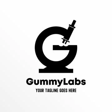 Letter G logo free vector stock. Microscope abstract design concept. Illustrazione stock