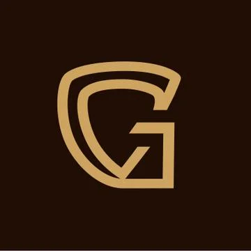 Letter G symbol Stock Illustration