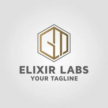Letter GM vector logo design Stock Illustration