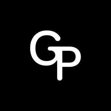 Letter gp logo Stock Illustration