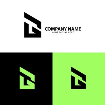 Letter GT logo design vector Stock Illustration