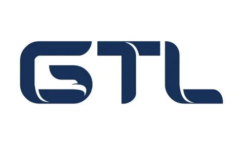 Letter GTL Modern Stock Illustration