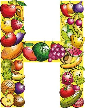 Letter H Stock Illustration