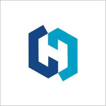 Letter H / Initial H logo design vector inspiration Stock Illustration