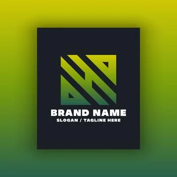Letter H logo design template Illustrazione stock