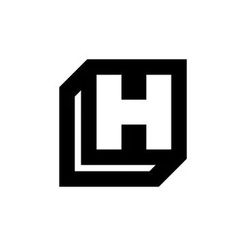 Letter H logo Stock Illustration
