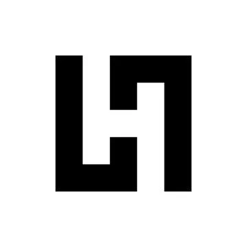 Letter H logo Stock Illustration