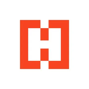 Letter H logo Stock Illustration