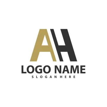 Letter H A logo vector template, Creative Initial H A logo design concepts Stock Illustration