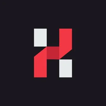 Letter H vector logo design template Stock Illustration
