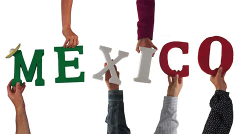 Letter Hands Mexico Stock-Footage 32495026