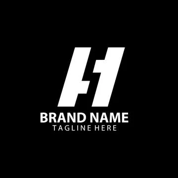 Letter HS logo design vector Stock Illustration