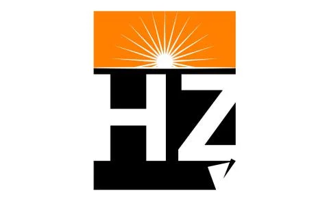 Letter HZ Solution Modern Stock-Illustration