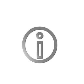 Letter i logo Illustrazione stock