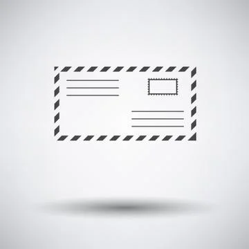 Letter icon Stock Illustration
