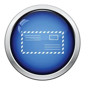 Letter icon Illustrazione stock