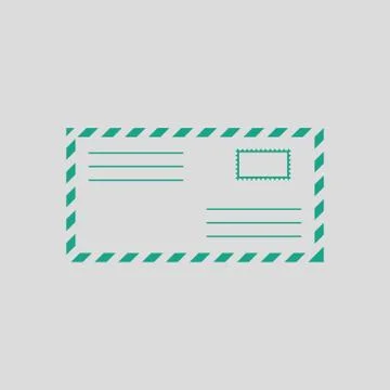 Letter icon Stock Illustration