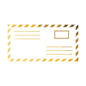 Letter icon Illustrazione stock
