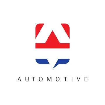 AT letter icon vector concept design template 스톡 일러스트