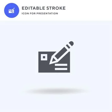 Letter icon vector, filled flat sign, solid pictogram isolated on white, logo イラスト素材