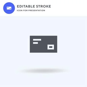 Letter icon vector, filled flat sign, solid pictogram isolated on white, logo Stock Illustration