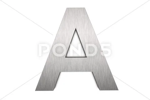 Letter a Stock Illustration