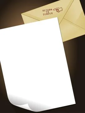 Letter Stock Illustration