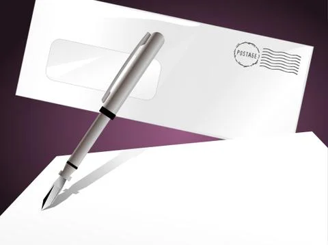 Letter Stock Illustration