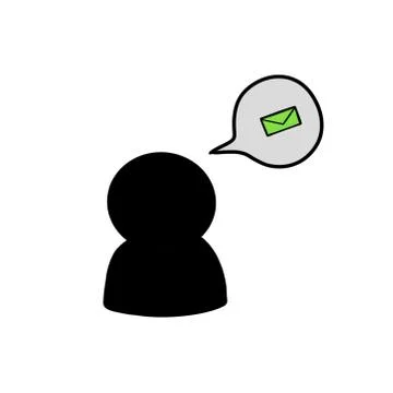 Letter Stock Illustration