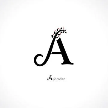 Letter a Stock Illustration