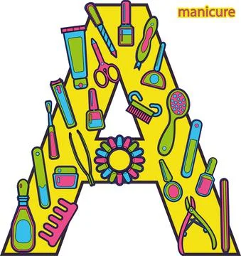 Letter A Stock Illustration