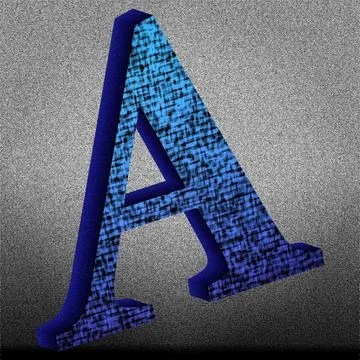 A letter Stock Illustration